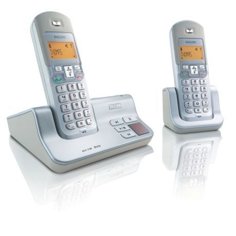 DCTG2252S/78  Telefone s/fio c/ secretária eletrônica