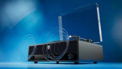 Rich stereo sound from built-in speakers