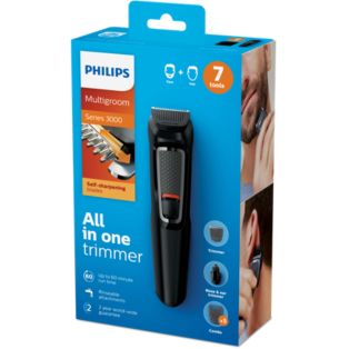 Multigroom series 3000 7-in-1, Face and Hair