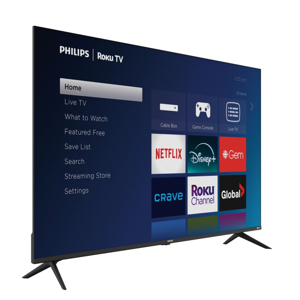 6600 series LED LCD TV 55PUL6673/F6 | Roku