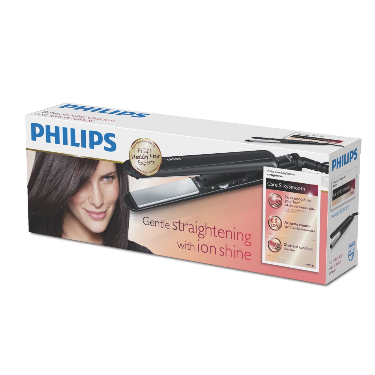 Philips silky 2025 smooth hair straightener