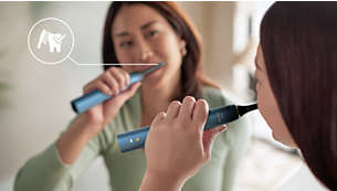 El sensor de presión avisa cuando te cepillas los dientes con demasiada fuerza