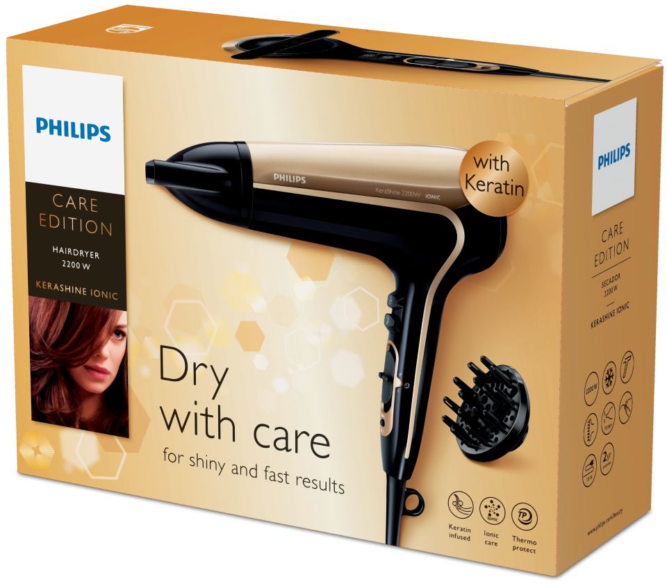 Philips care on sale edition kerashine ionic