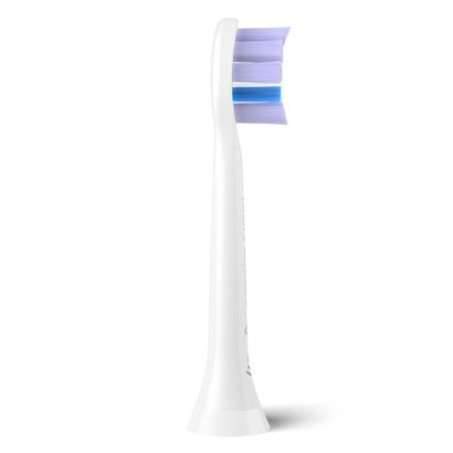 The brush head for sensitive teeth and gums