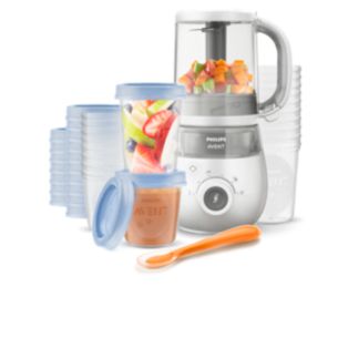 Avent Juego de regalo de vaporera y batidora