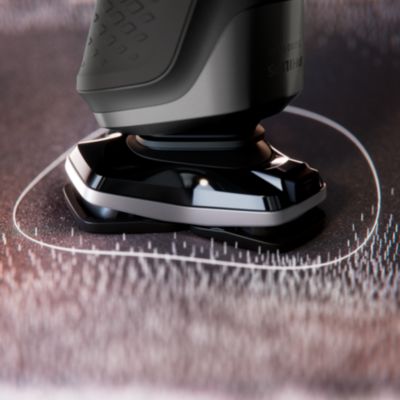 Adjusts to your beard for effortless shaving