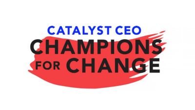 Catalyst CEO Champions for Change banner