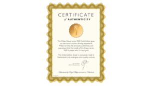 Gecertificeerd 24-karaats verguld limited edition scheerapparaat