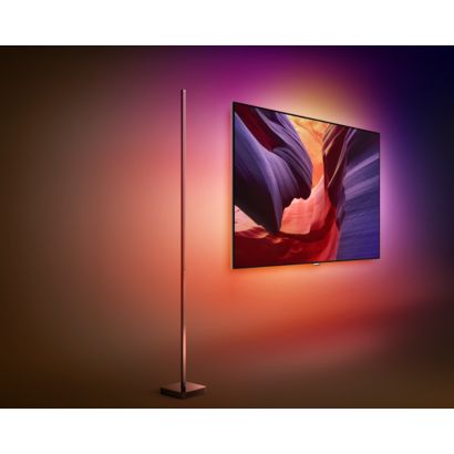 4K UHD изключително тънък LED телевизор, работещ под Android