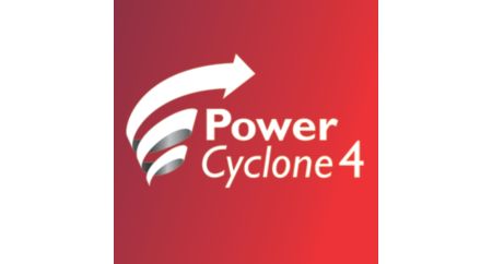 Технология PowerCyclone 4 мгновенно отделяет пыль от воздуха