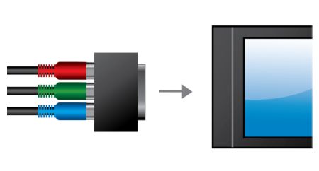 Yüksek kaliteli video için tekli Skart bağlantısı üzerinde RGB