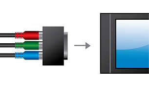 RGB na kábli SCART poskytuje pripojenie pre vysokokvalitné video