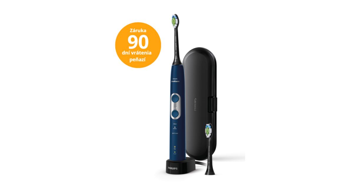 Philips Sonicare 6100 Sonická zubná kefka s 3 režimami a cestovné puzdro HX6871/47 - hlavný produktový obrázok Philips