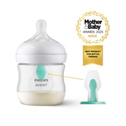 Avent Natural Response Bottle Air Free Vent 125ml, teat 0 months, 1 piece