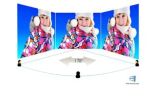 IPS-ADS wide-view technology for image and colour accuracy