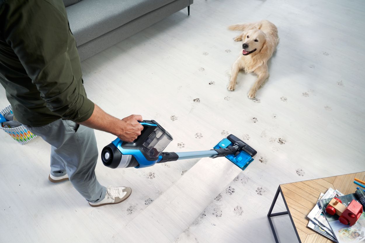 SpeedPro Max Aqua Cordless Stick vacuum cleaner FC6903/01R1 | Philips