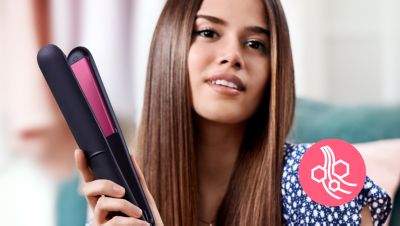 Placas de cerámica con queratina para un deslizamiento suave y un cabello brillante