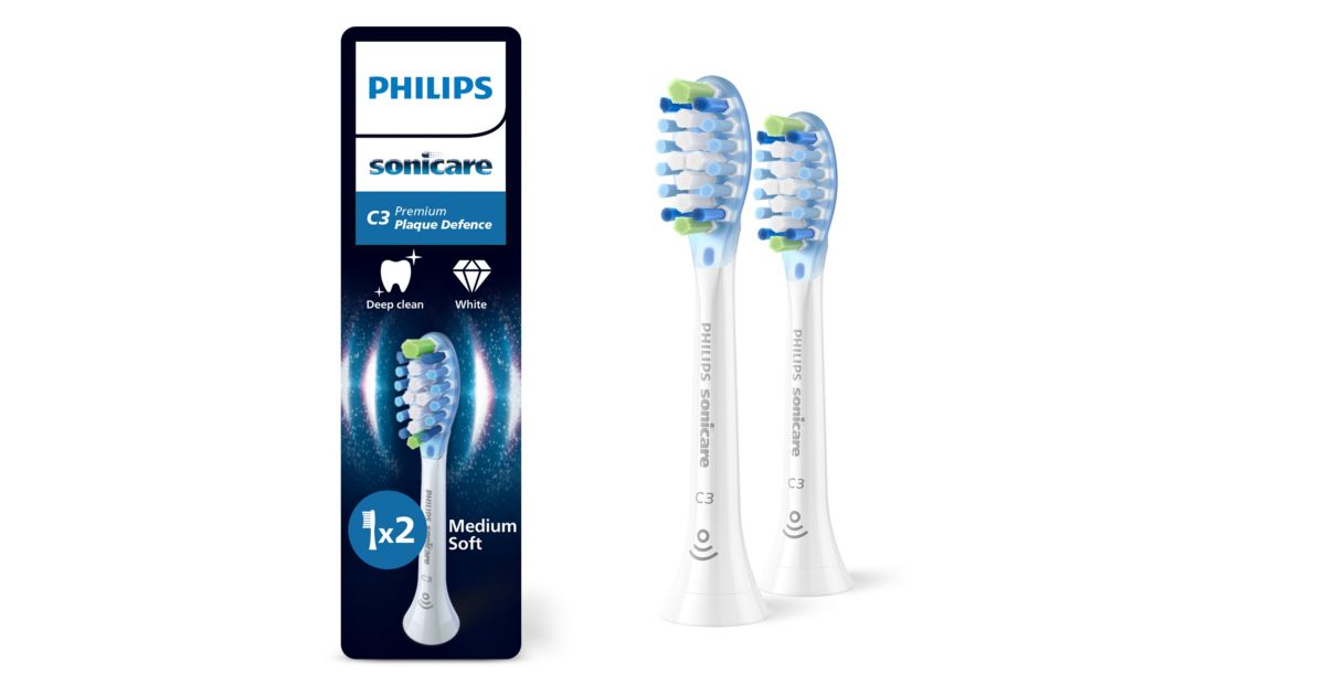 Sonicare Premium Plaque Defence Capete de periere pentru periuţa
