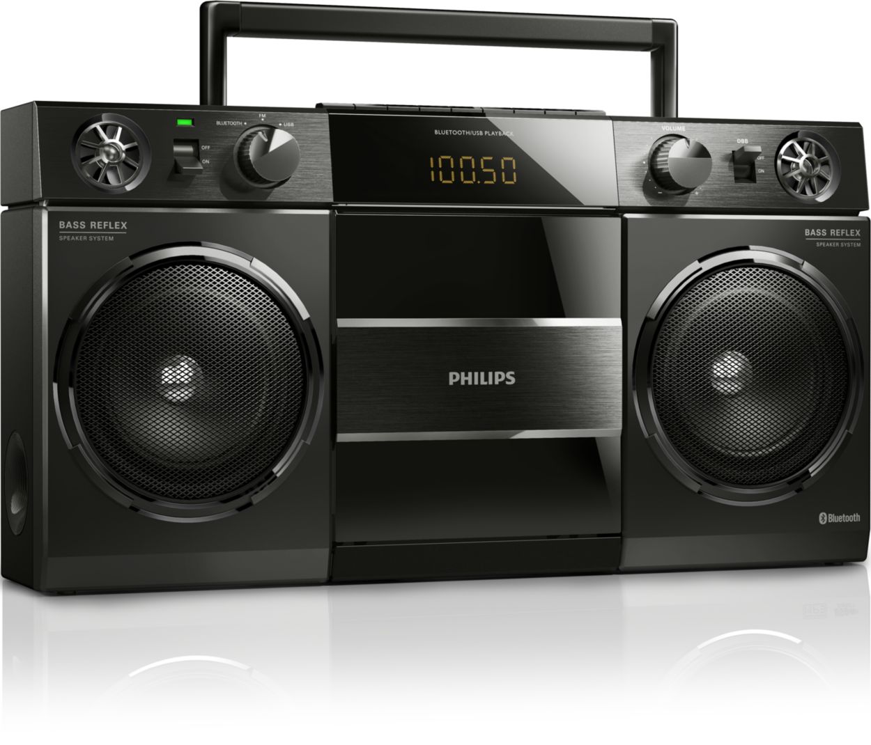 Bass reflex speaker system hot sale philips