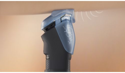 Progettato per catturare i peli mentre tagli