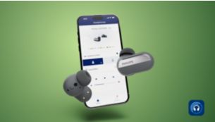 Application Philips Headphones. Personnalisez les modes d'écoute et plus encore.