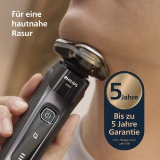 i9000 Elektrischer Nass- und Trockenrasierer mit SkinIQ