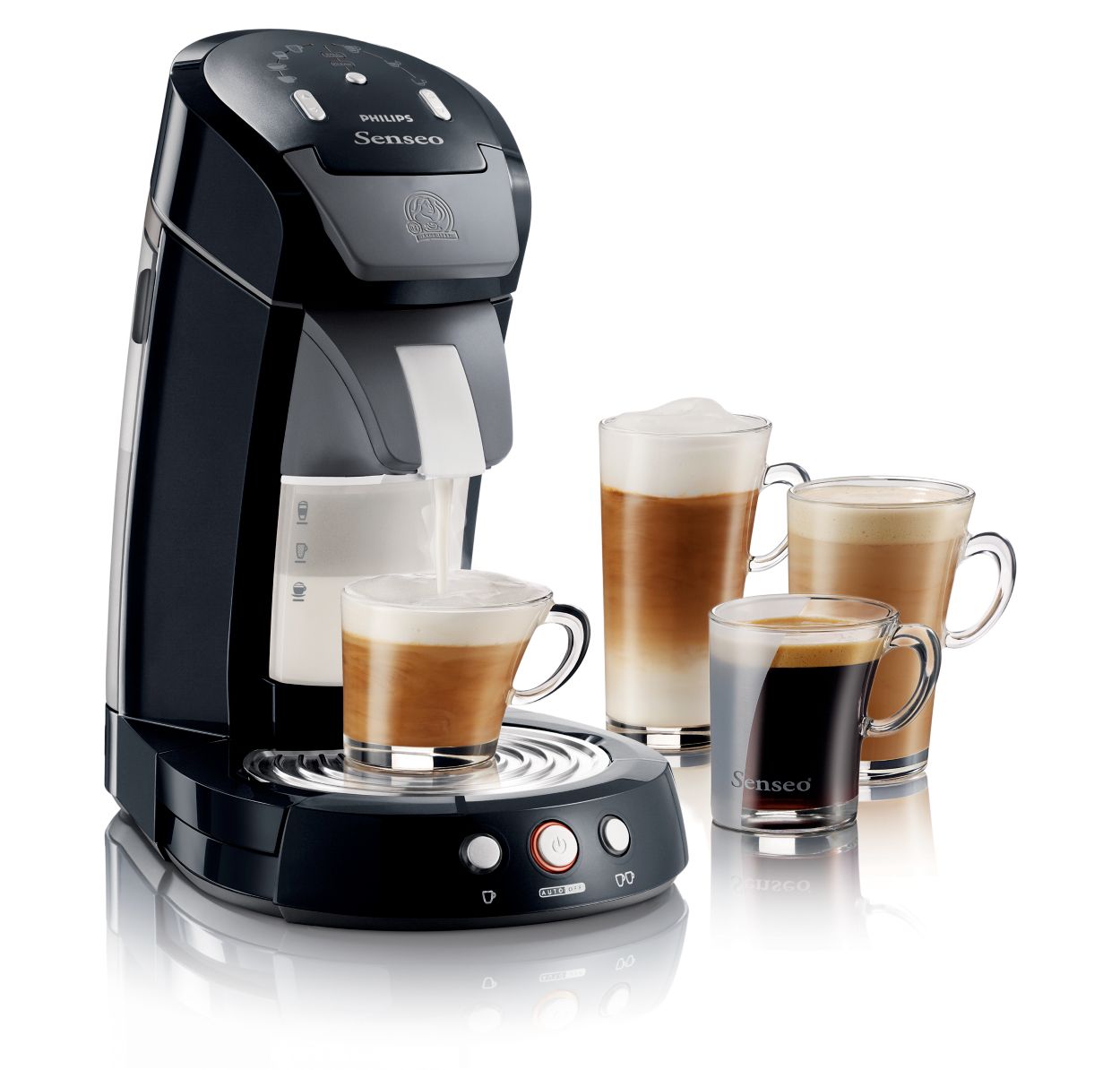 Bezienswaardigheden bekijken Afleiden wagon Latte Select Koffiezetapparaat HD7850/60 | SENSEO®