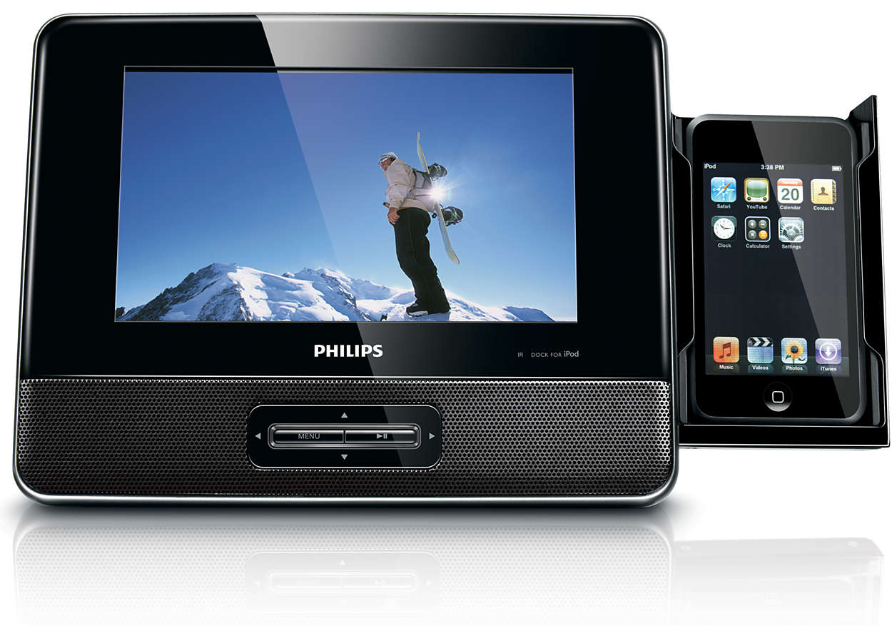 Enjoy your favorite iPod videos on a big screen