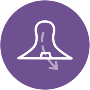 Utformad för att minska risken för kolik och obehag