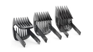 Adjustable hair combs for the best clipping results