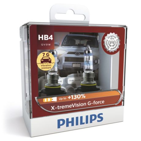 9006XVGS2 X-tremeVision G-force car headlight bulb