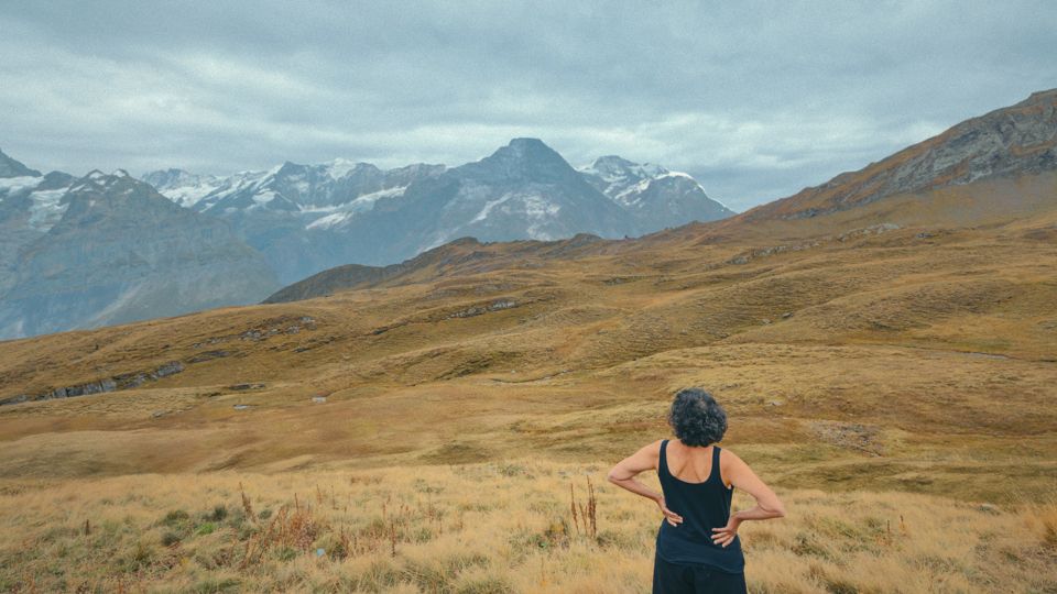 Woman watching scenery