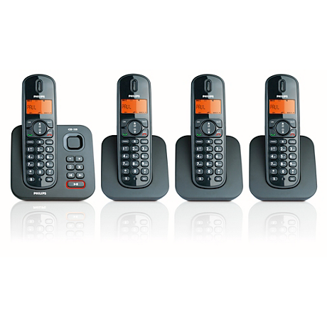 CD1554B/38  Téléphone sans fil avec répondeur