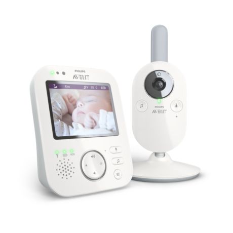SCD843/26 Philips Avent Premium Intercomunicador para bebé com vídeo digital