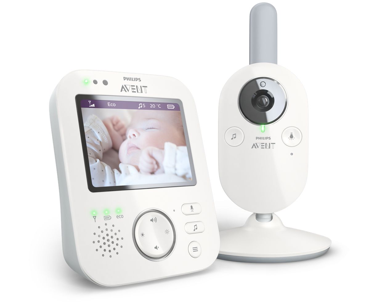 Avent - Babyphone SCD734/26 extra : en vente à la Folie du bébé