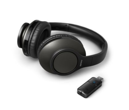 Wireless TV headphones TAH6206BK 00 Philips