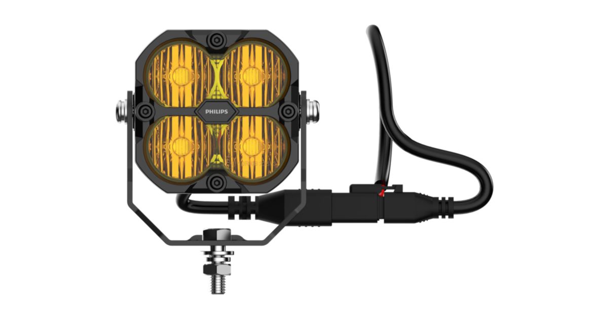 Ultinon Drive 5002CY 3 inch cube pod light yellow - Driving