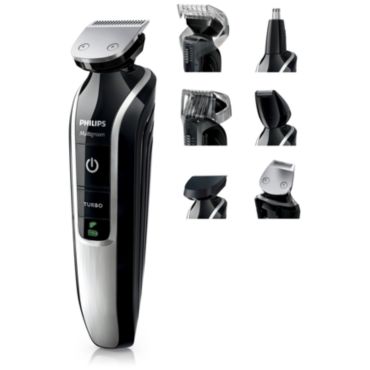 Multigroom series 5000 Trousse de soins étanche pour VISAGE et CHEVEUX