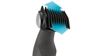 Inclui 3 pentes para um aparar natural (3, 5, 7 mm)