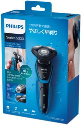 Shaver series 5000 ウェット＆ドライ電気シェーバー S5050/05 | Philips