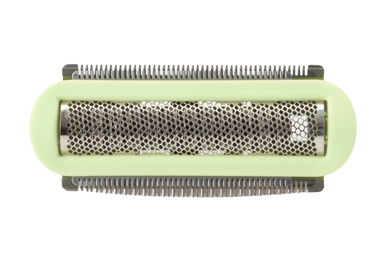 Replacement shaving head foil
