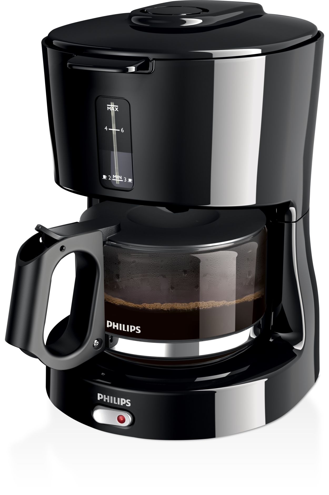 Cafetera Philips Daily Collection HD7435/20 diseño compacto 0.6 l. con  jarra de cristal. en