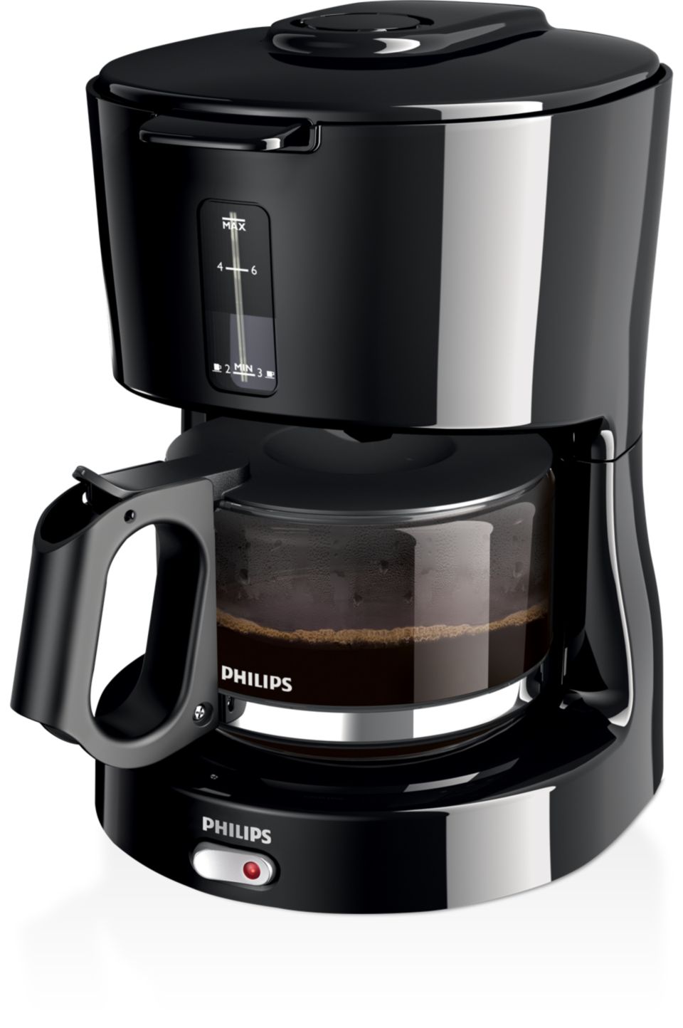 Cafetera de filtro Philips HD7435 con capacidad para 4-6 tazas