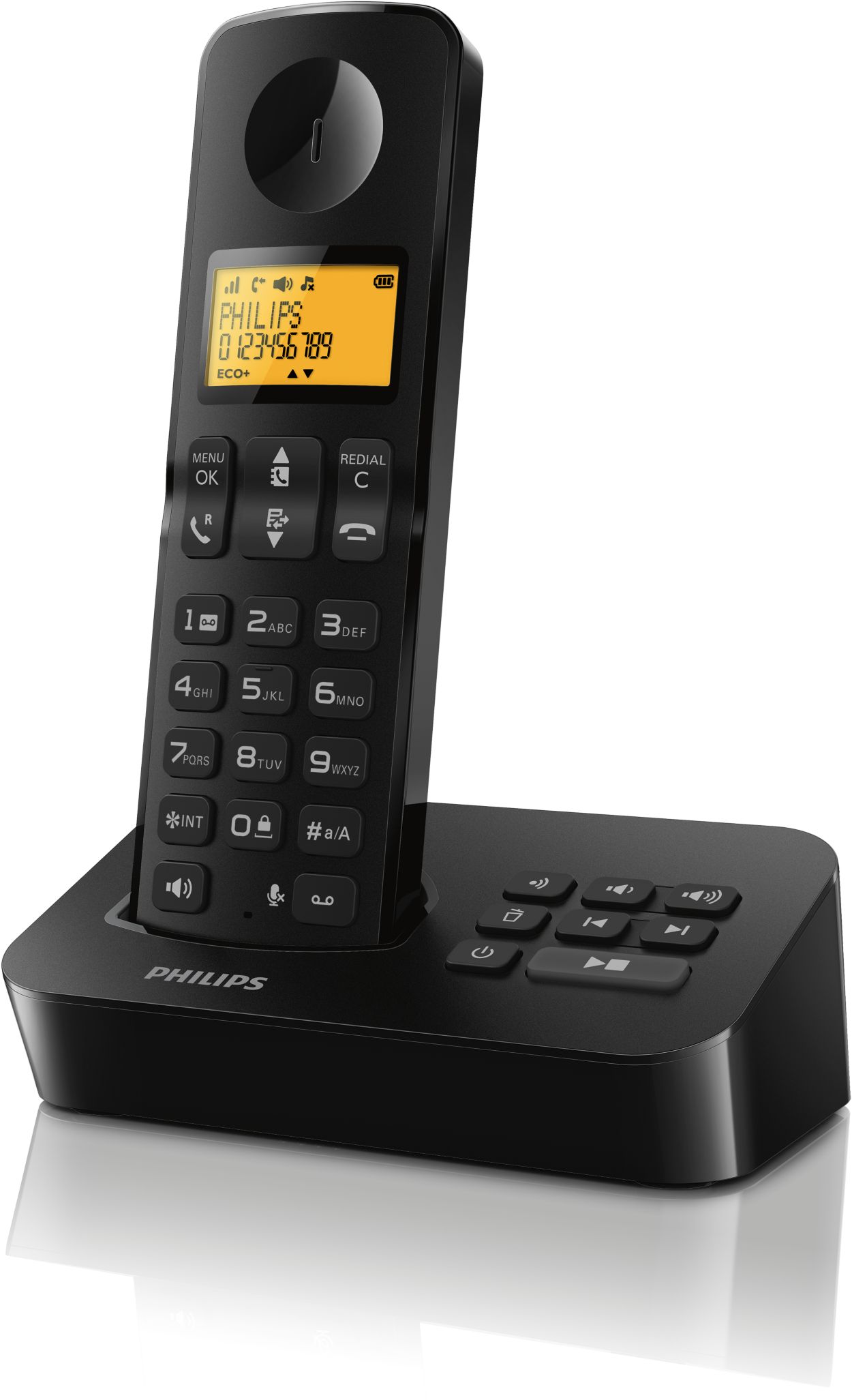 Telefono cordless con segreteria D2151B/23