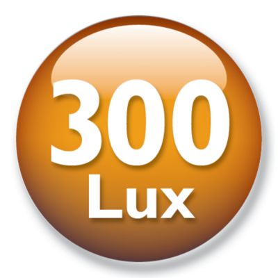 300 luksin valoteho luonnolliseen herätykseen