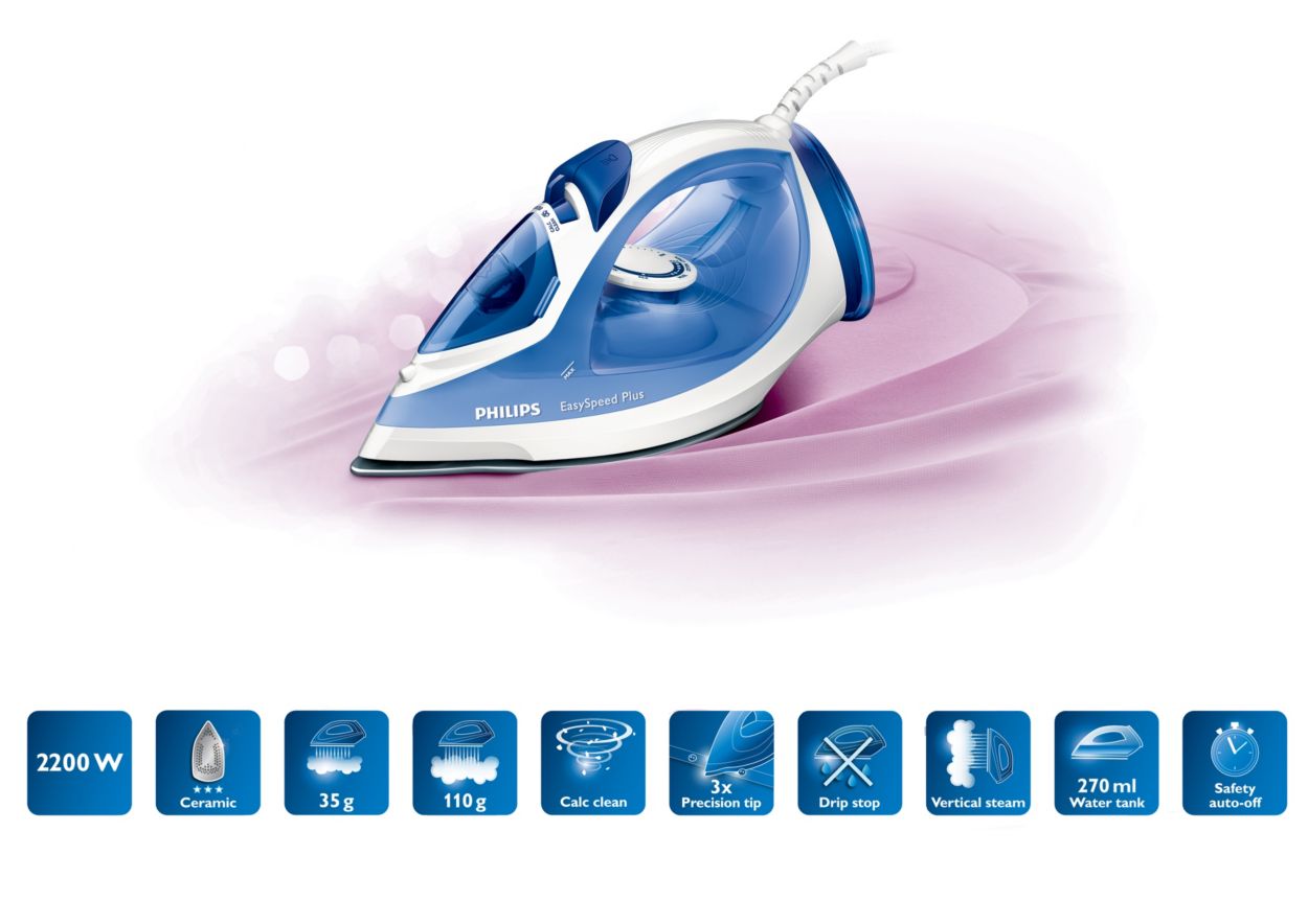 Philips steamglide store ceramic