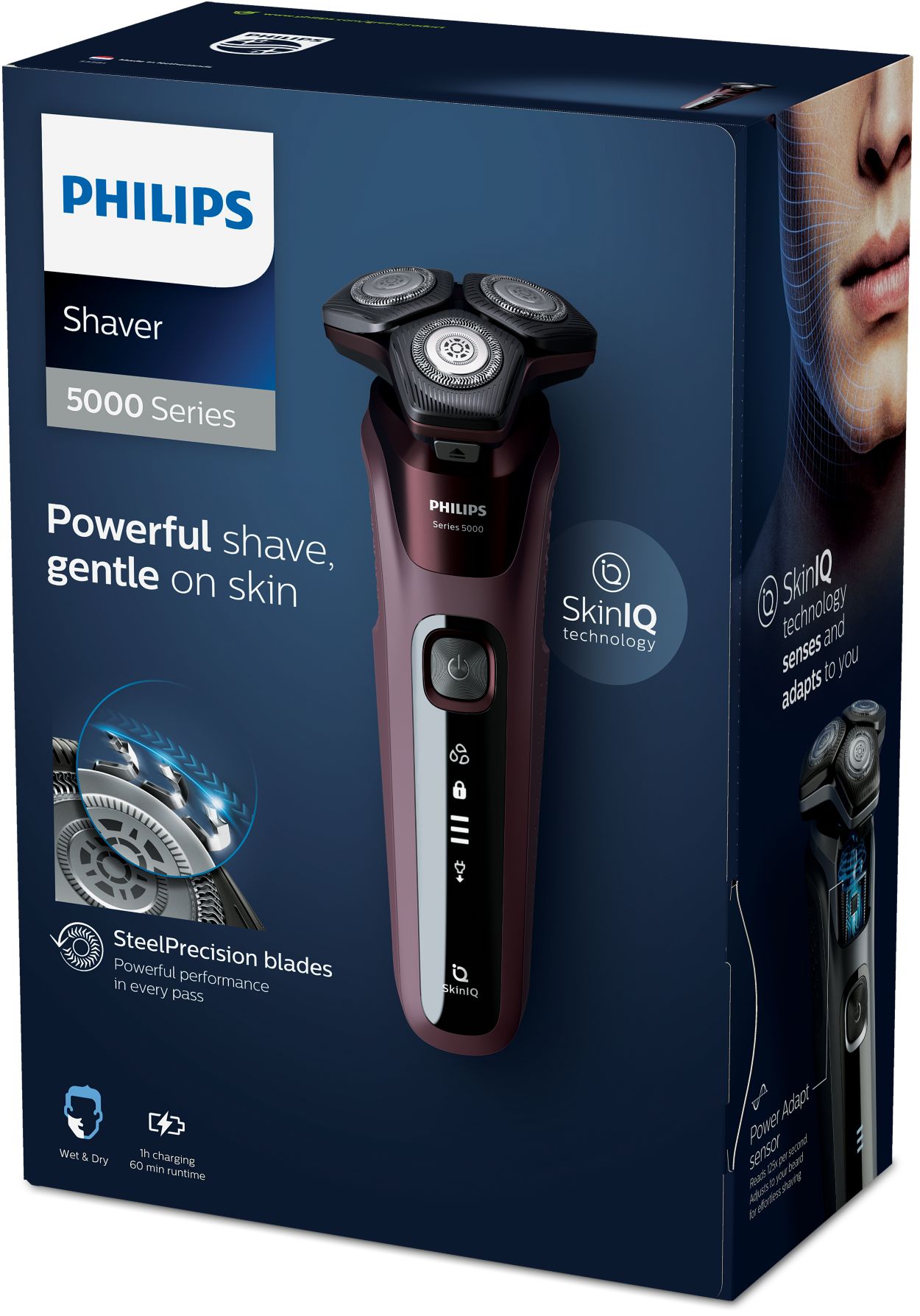 Shaver series 5000 Wet & Dry electric shaver S5581/10 | Philips