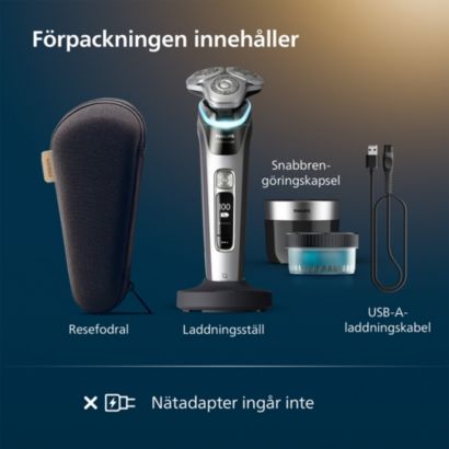Nära rakning som varar länge, intelligent hudkomfort
