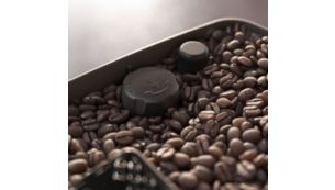 Легко адаптується до ваших уподобань завдяки 12-ступінчастому регулюванню кавомолки.