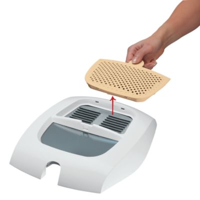 Removable multi-layer filter reduces unwanted frying smells